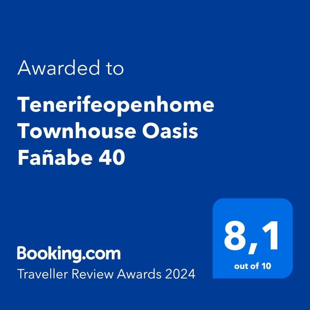 Tenerifeopenhome Townhouse Oasis Fanabe 40 Costa Adeje  Extérieur photo